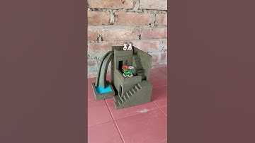 Amazing mud house  with swimming pool 🏠🌊 || #clayhouse #mudhouse #craft