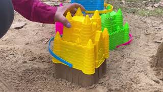 #shorts Sand Castle Building Kit, Beach Toys, Beach Bucket, Sand Castle Molds For Kids, Gift Toy