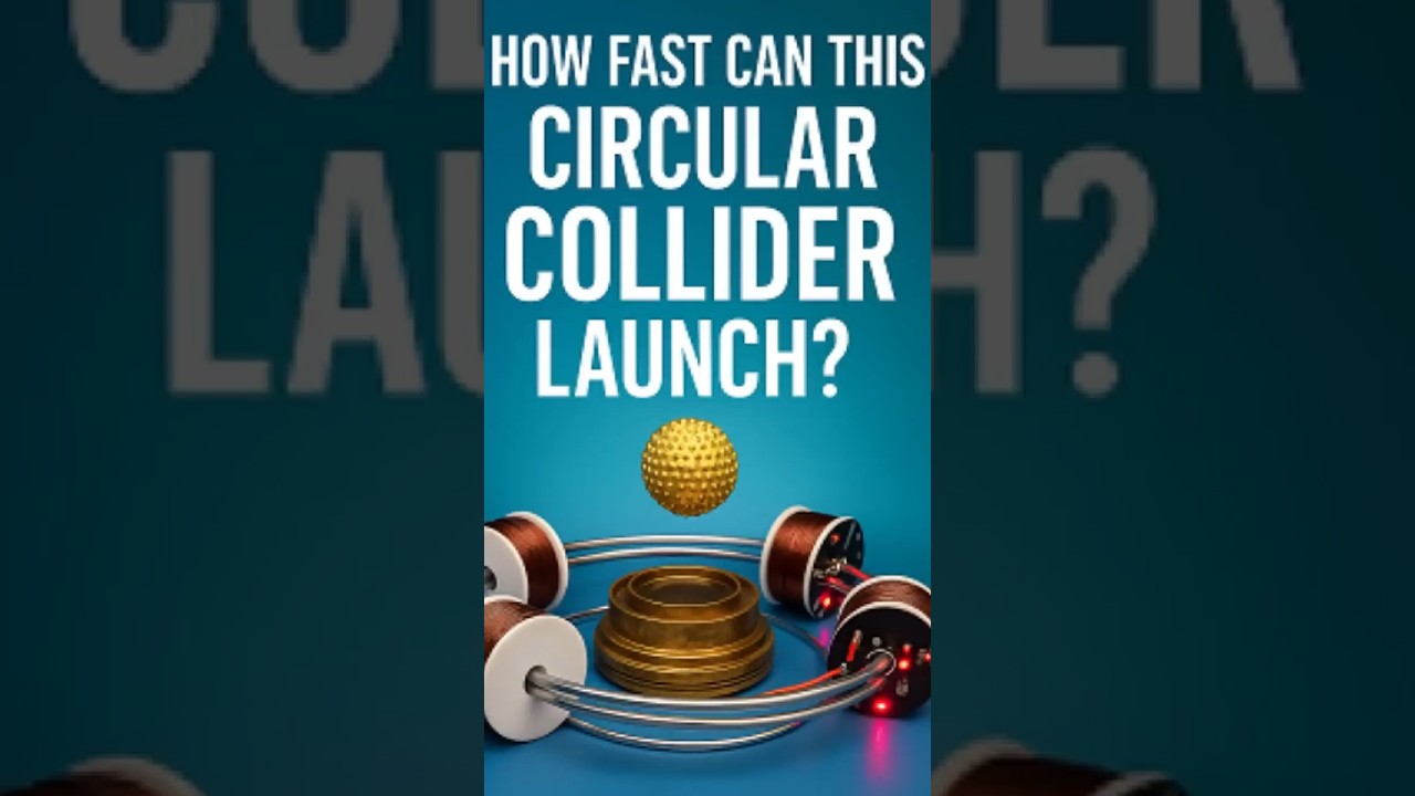 How Fast Can This Circular Collider Launch?                      