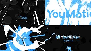 Anime Fire Explosion Logo Opener Logo Reveal Template for Content Creators