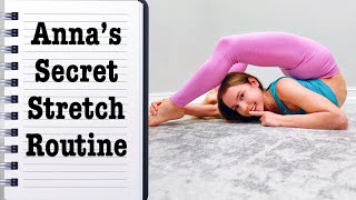 I Found the EXACT Stretch Routine I did to get Flexible