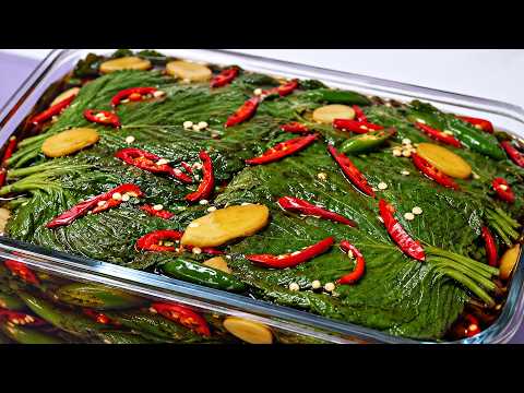 상큼하고 간편한 깻잎김치 & 깻잎장아찌 3종 레시피