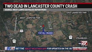 Two dead, two injured after head-on vehicle crash in Lancaster County