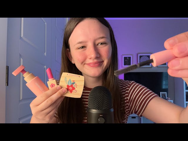 ASMR Doing Your Wooden Makeup💄