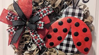 Celebrity Burlap wreath Profile