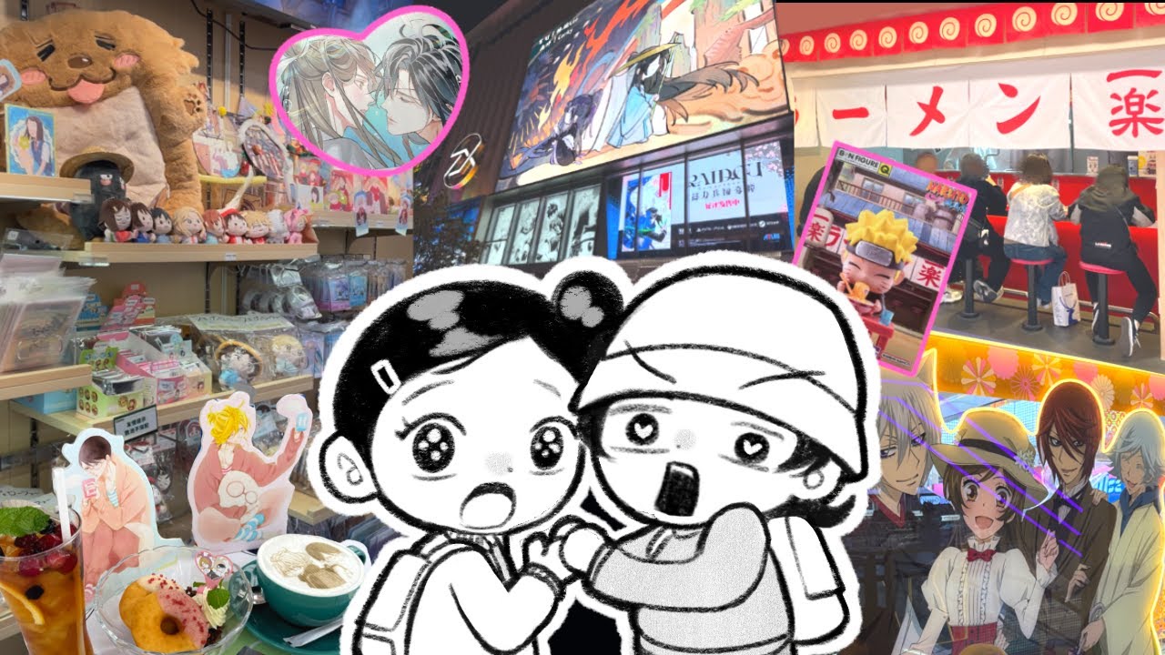 We went to Shanghai's Anime Paradise 🇨🇳 ✨ 🛍️ mini vlog & chatty haul