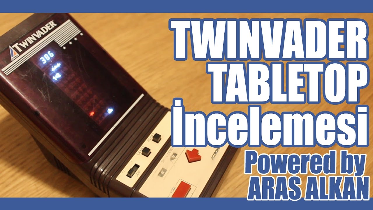 TWINVADER Tabletop İncelemesi (Cosmic 2000 Fire Away / Envahisseurs 2)