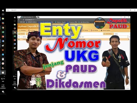 💝 Dapo_paud_dikdasmen 📲 ENTRY NOMOR UKG PADA MENU NILAI TEST 😎 By-LINDU$ 💘
