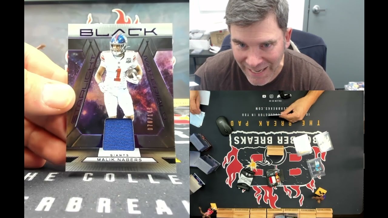 eBay Sunday 2025 Panini Black Football 3 Box Break 10 19 25