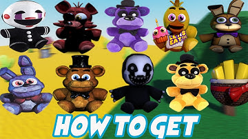 ROBLOX - How To Get 10 BADGES in Find FNaF Plushies! - Gameplay - iOS / Android & PC Games