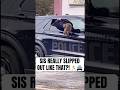 SIS REALLY SLIPPED OUT LIKE THAT?! 😳🏃‍♀️🚔 #reaction