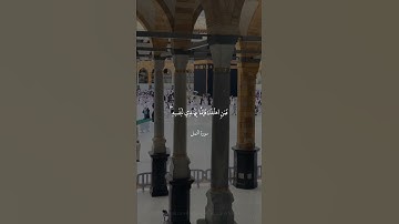 إِنَّمَا أُمِرْتُ أَنْ أَعْبُدَ رَبَّ هَٰذِهِ الْبَلْدَةِ || سورة النمل || علي جابر