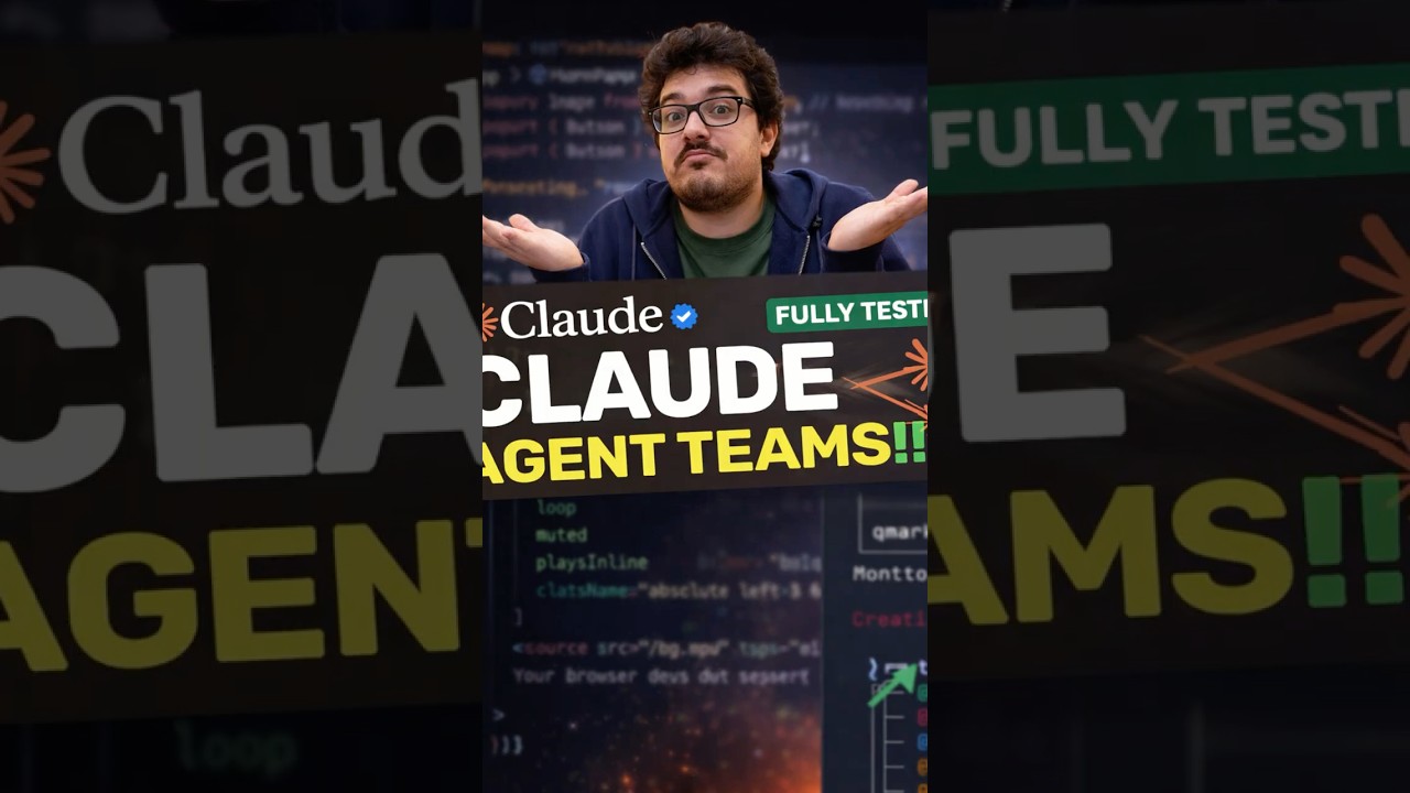 Claude Agent Teams. Is it Just Fancy Sub-Agents? #shorts