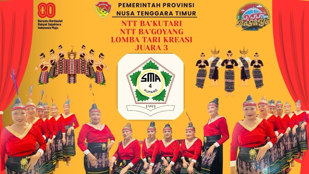 SMANPAT KPG||NTT Ba’kutari || NTT Ba’goyang||NTT BaGaYa||Tari kreasi ||Juara 3