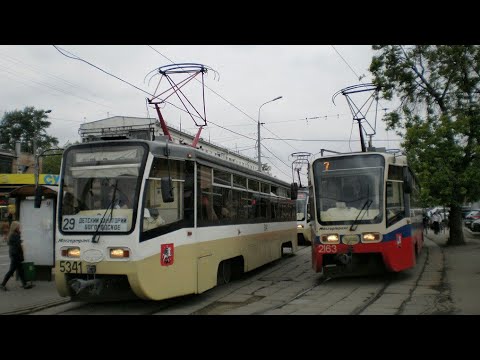 Трамвай КТМ 71-619 в Москве навсегда ушел в историю