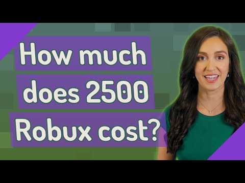 How Much Does 2500 Robux Cost Youtube