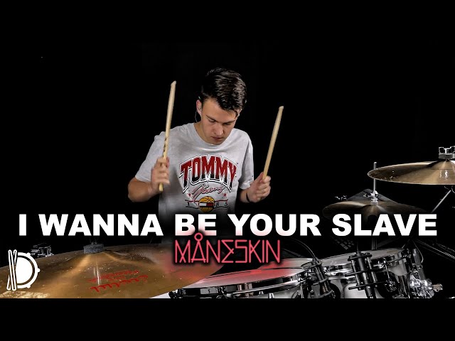 I WANNA BE YOUR SLAVE - Måneskin | Drum Cover class=