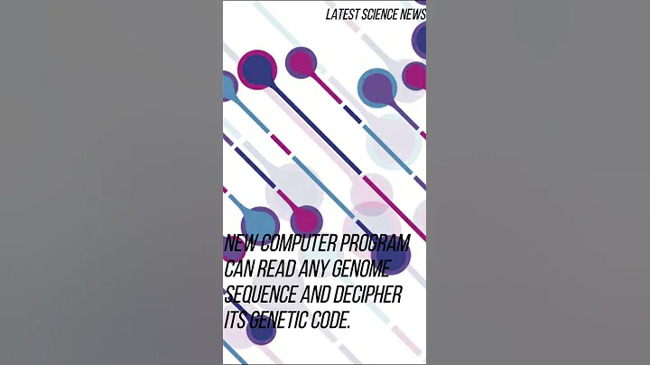 New computer program can read any genome sequence and decipher its genetic code.