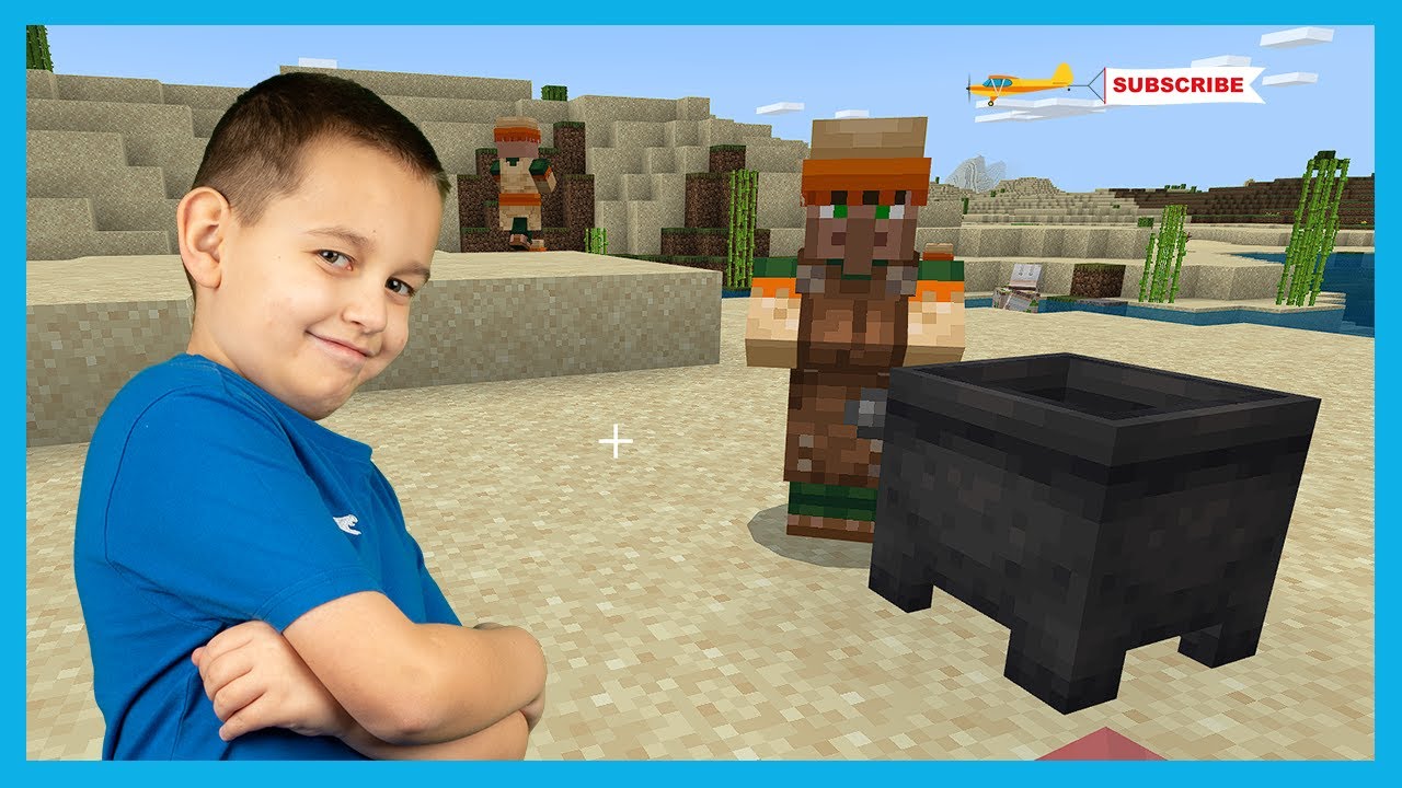 Minecraft How To Turn A Villager Into A Leatherworker - YouTube