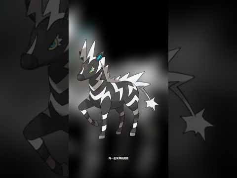 寶可夢圖鑑 #pokemon No.0523 雷電斑馬 #0523 #寶可夢卡牌 #pokemongo #寶可夢 #shorts #神奇寶貝 #第五世代