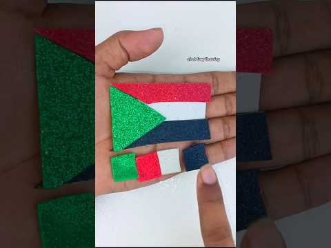 رسمت أعلام الدول العربية كلها رسم علم السعودية رسم    