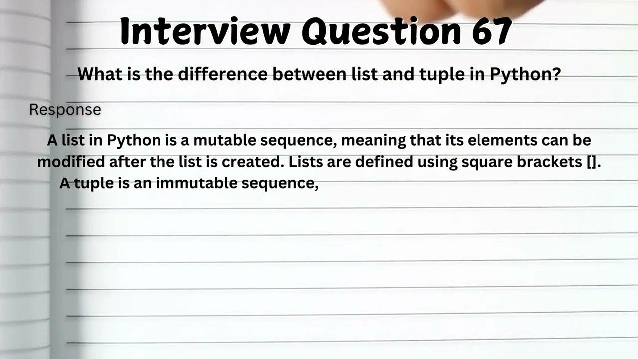 TOP 100+ Python Interview Questions & Answers | Freshers & Experienced ...