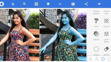 How To Joint Picture Editing Green Background Dynamic Colors #40
