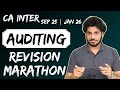 Audit Revision | Audit Marathon | CA Inter Audit Revision | Sept 2025 Exams | 80 Marks | Time Stamps Mp3 Song
