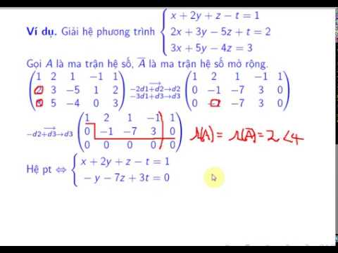 Video: Cách Giải Ma Trận Bằng Phương Pháp Gaussian
