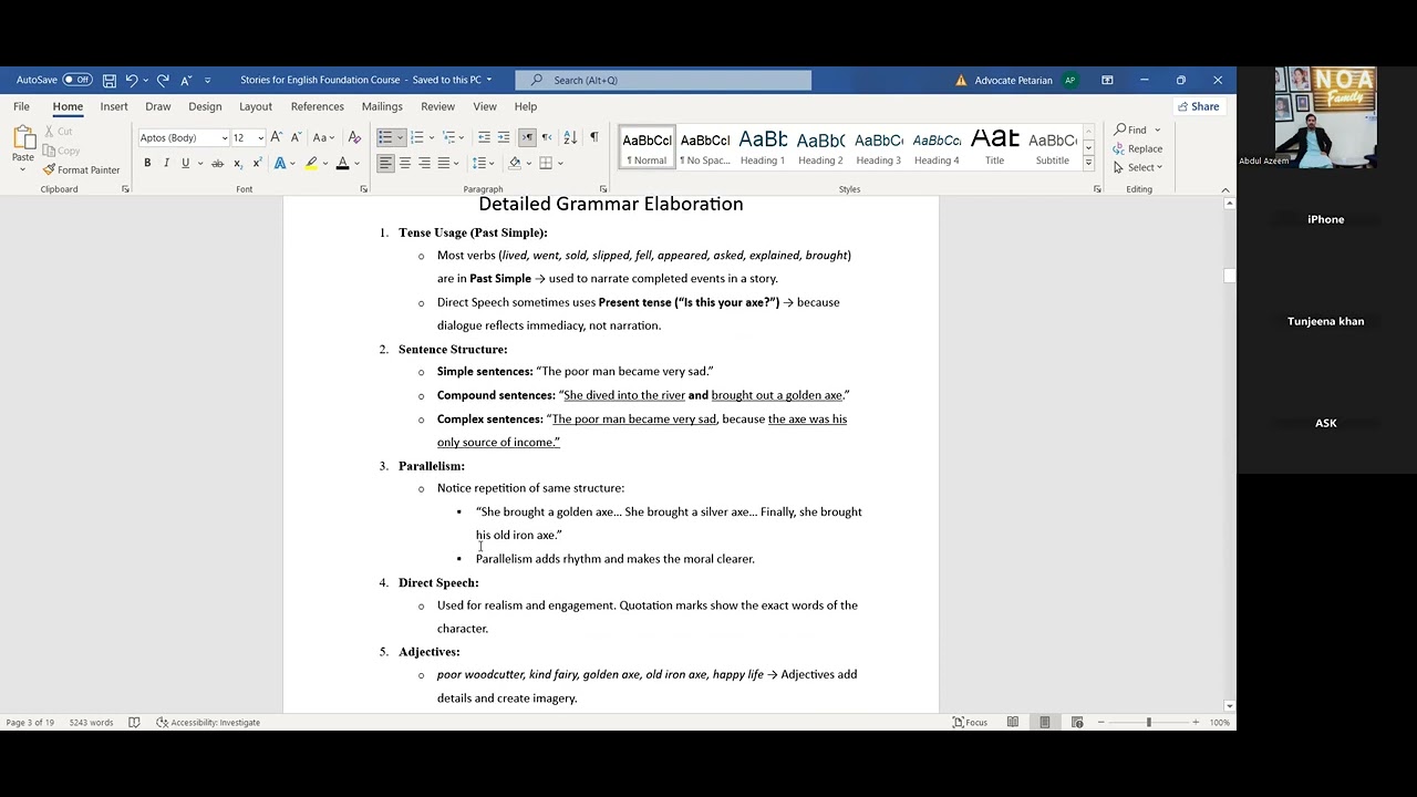 English Grammar for Competitive Exams | CSS & PCS Lecture 1 Part 2 ...