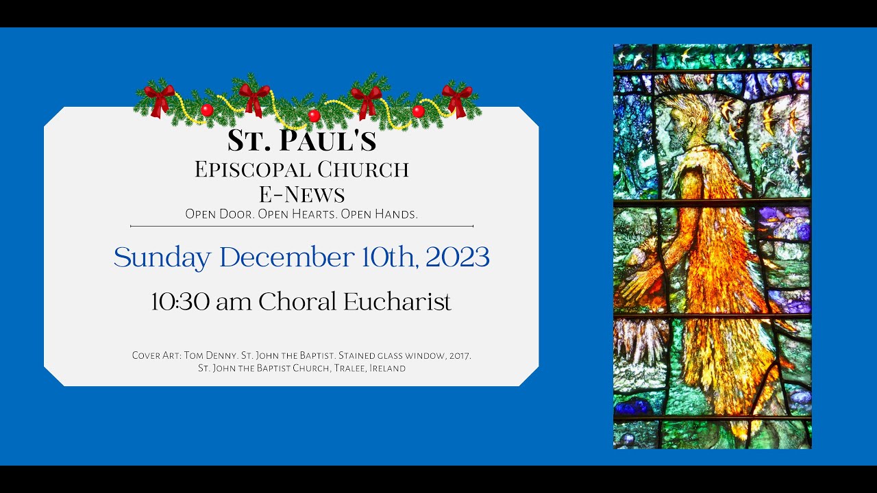 The Second Sunday of Advent | December 10, 2023 - YouTube