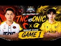 (GAME1)“INSANE Beatrix Carry by ONIC SAVERO!”TNC VS ONIC