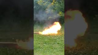 Fully charged Rc car battery vs 22lr #fire