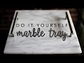 DIY Marble Tray | How to Make