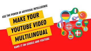 Upload Multiple Languages Subtitles/Captions in YouTube Video using AI and Rank it on Search Engines screenshot 5