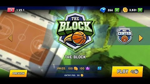 Mini Basketball:1vs1 The Block || Mini Basketball Gameplay Android Games.
