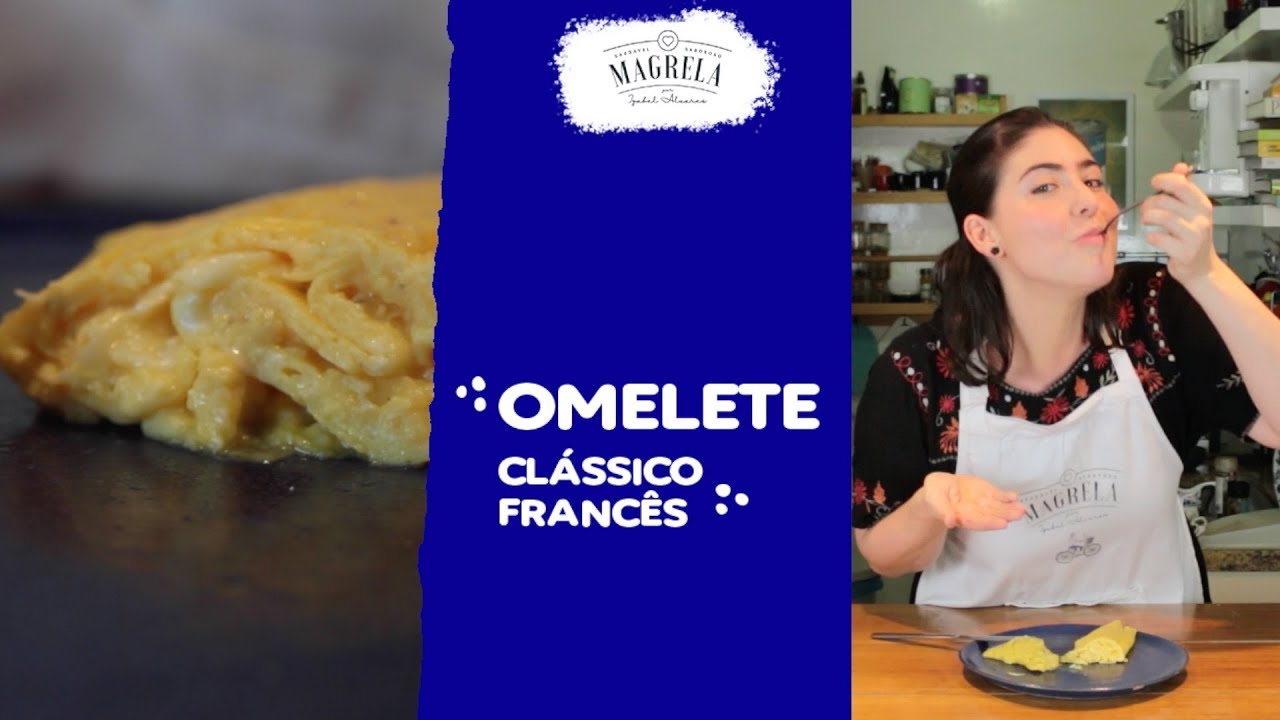 Omelete Clássico Francês | Low Carb | Canal Magrela