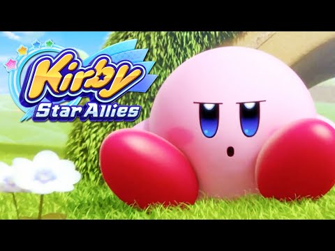 Kirby Star Allies - Full Game 100% Walkthrough (4 Players)