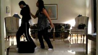 Chelsie and Mark Bleeding Love Imitation