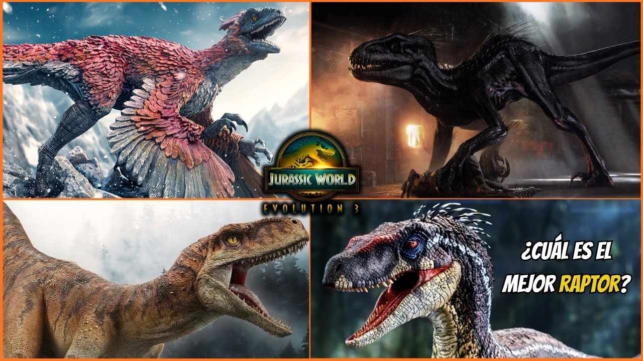 Battle Raptors LA BATALLA DEFINITIVA DE RAPTORS!! 🔥 ¿QUIÉN ES EL MÁS LETAL en JWE3 ...
