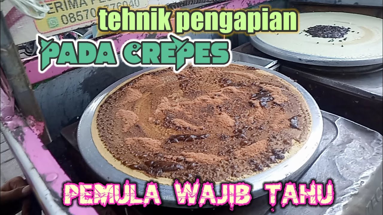 TEHNIK PENGAPIAN PADA CREPES[]BANYAK YANG BLM PAHAM