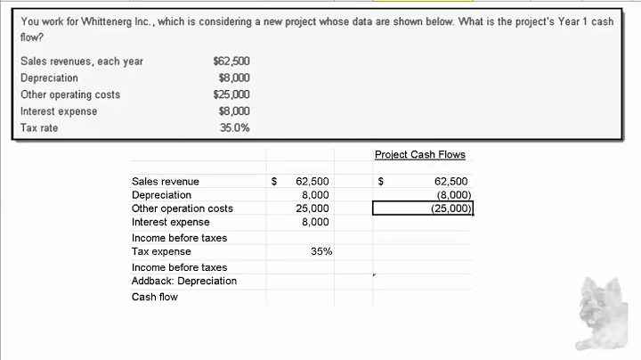 Calculating Annual Project Cash Flow - DayDayNews