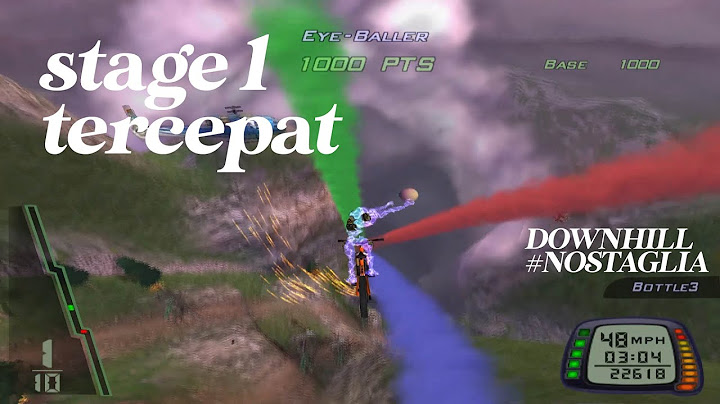 STAGE 1 TERCEPAT I ALIEN GIL4 !!! ARCADE DOWNHILL DOMINATION PS2