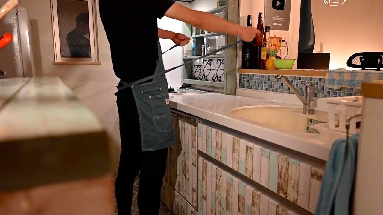 貴重な休日に作る朝昼晩の3食//独身会社員の休日//【一人暮らしの料理】