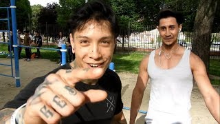 Chris heria(THENX) .مغربي بالمانيا CALISTHENICS MADRID  VLOG 2 (english subtitle)