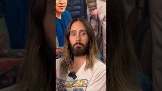 Jared Leto Reacts To A Painting I Did Of His Face! 😱 #Art