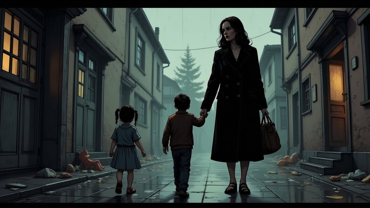 Reencarnada, ni siquiera la miré, simplemente tomé al otro niño y me fui a casa, pero ella se aferró