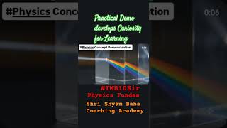#dispersion of #light #refraction of #white #light into #spectrum #band of #seven #colors #physics
