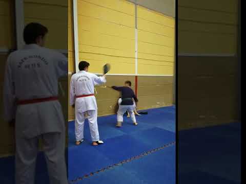 TAEKWONDO DÖNEN TEKME
