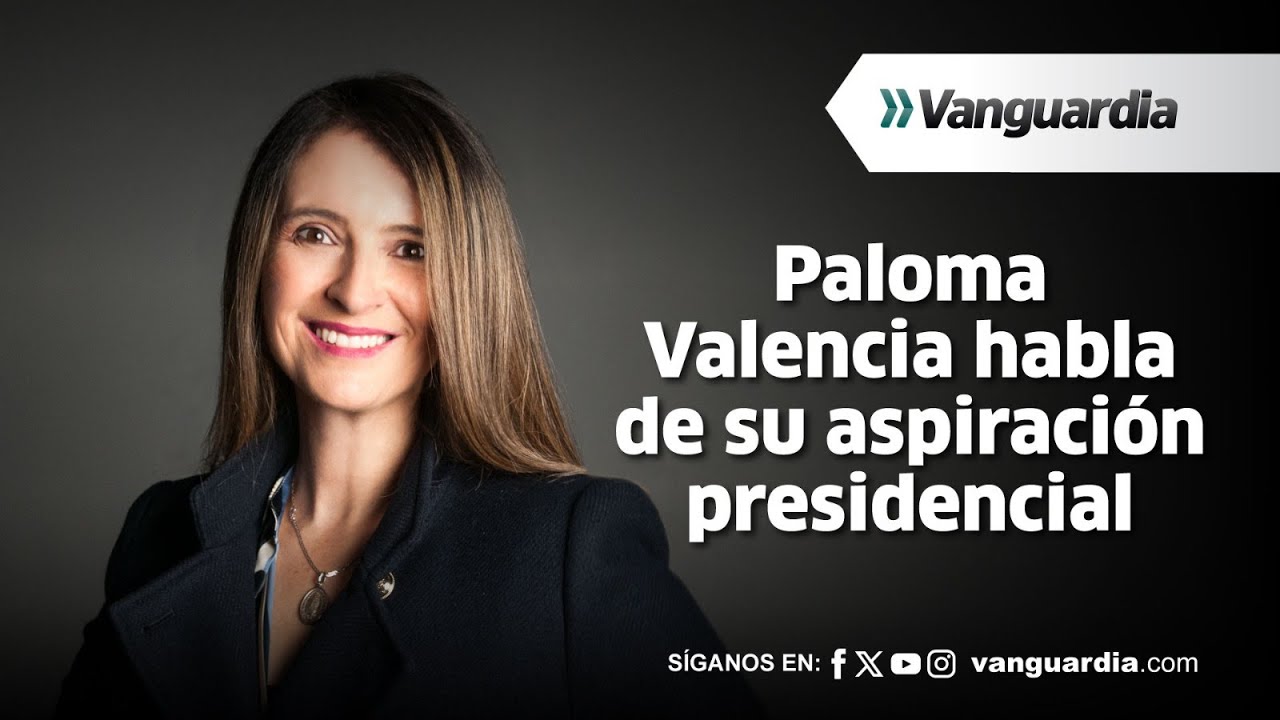🔴 Paloma Valencia habla de su aspiración a la Presidencia de la ...